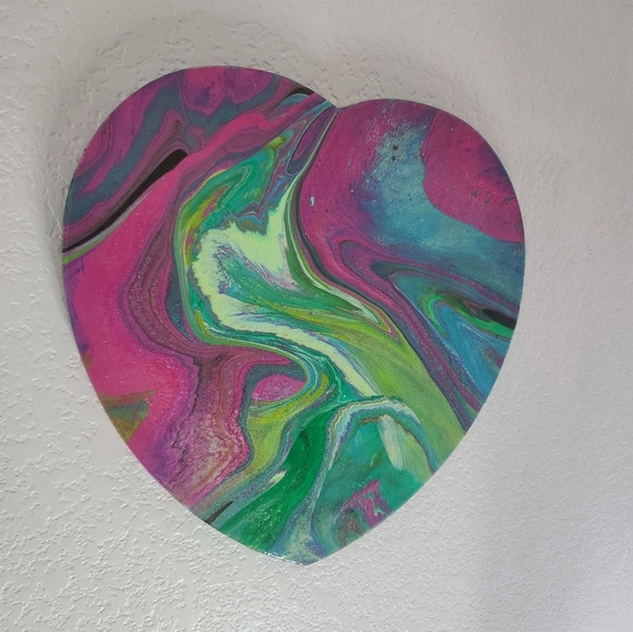 Abstract painting - Fluid Affection - Picture 3 of 3